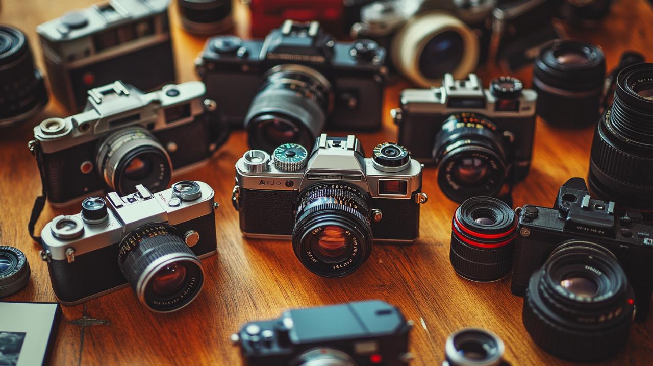 Entdecken Sie die Faszination der analogen Fotografie mit vielseitigen Kameramodellen